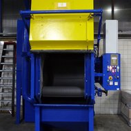 Muldenband-Strahlanlage Muldenband-Strahlanlage